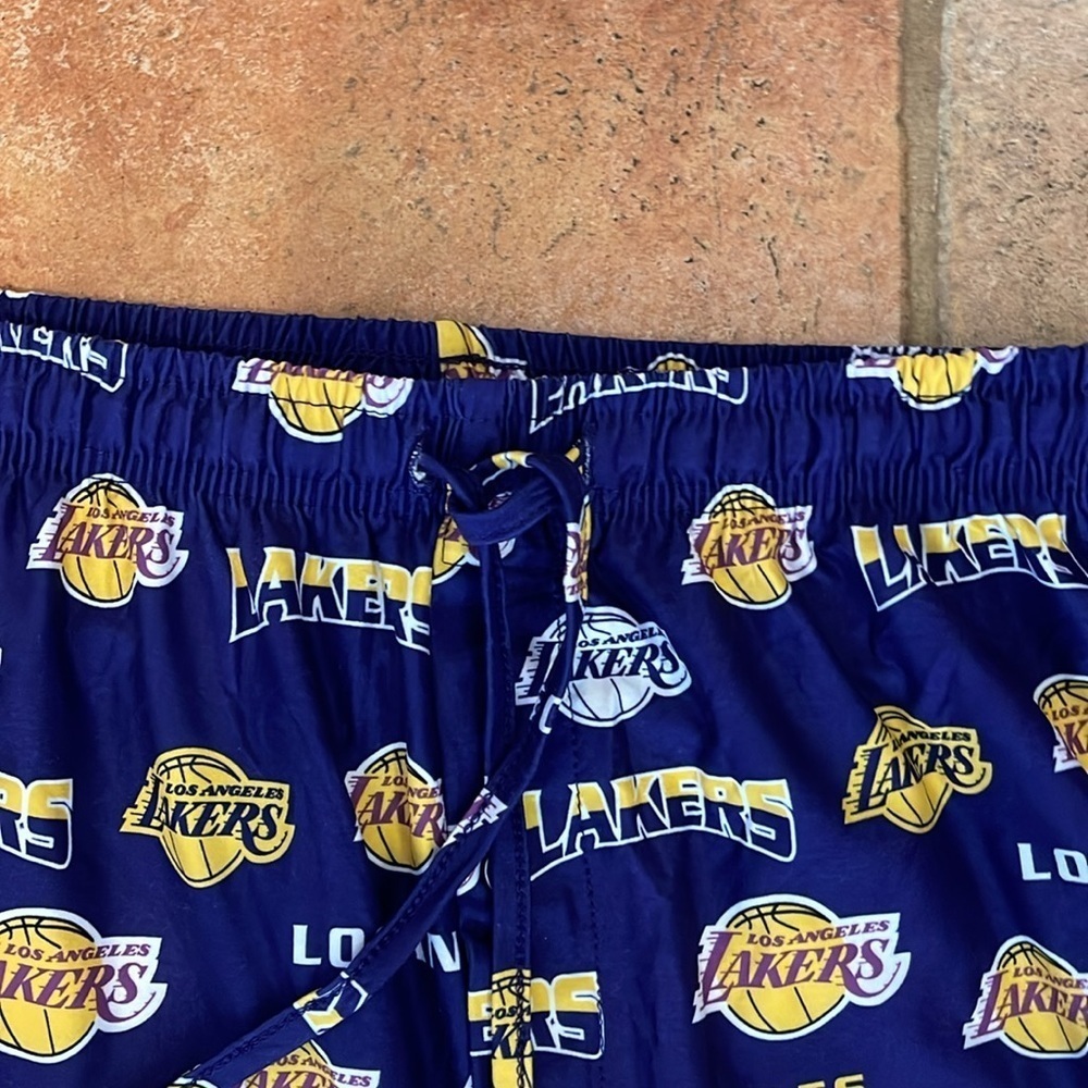 Lakers lounge pants sleep wear size M - Picture 3 of 5
